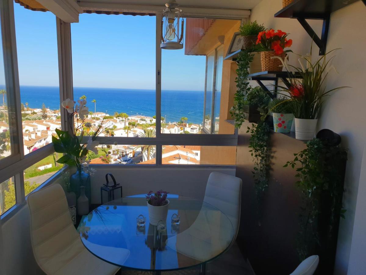 말라가 Frente A La Playa. Vistas Al Mar. La Cala De Mijas 아파트 외부 사진